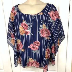 Late August Floral Blouse‎